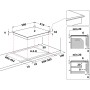 Whirlpool AKT 8130 BA Nero Da incasso Ceramica 4 Fornello(i)