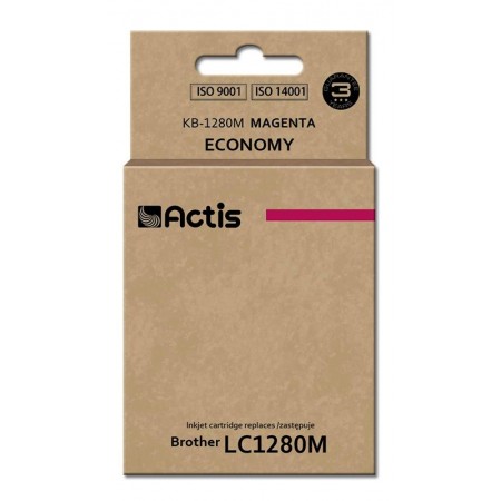 Actis KB-1280M Ink (replacement for Brother LC1280M- Standard- 19 ml- magenta)