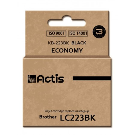 Actis KB-223BK ink (replacement for Brother LC223BK- Standard- 16 ml- black)