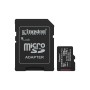 Kingston Technology 128GB microSDXC Canvas Select Plus Gen3 150MB s A1 (Adattatore SD incluso)