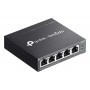 TP-Link Omada ES205G Gerido Gigabit Ethernet (10 100 1000) Power over Ethernet (PoE) Preto