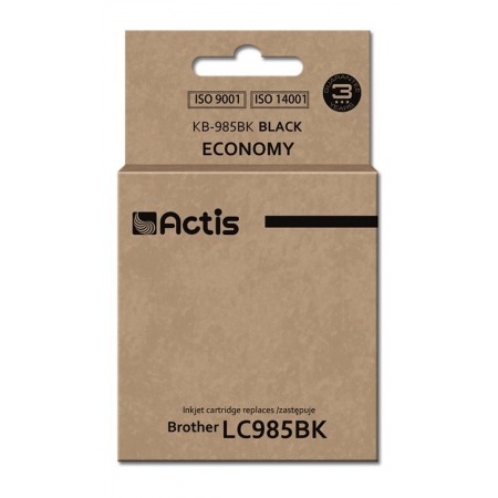 Actis KB-985Bk Ink Cartridge (replacement for Brother LC985BK- Standard- 28,5 ml- black)