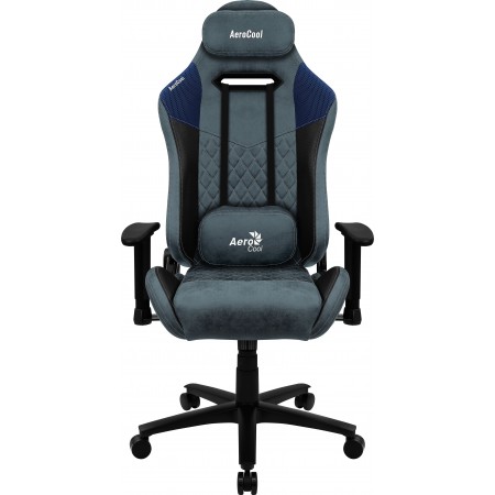 Aerocool DUKE AeroSuede Cadeira de jogos universal Preto, Azul