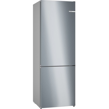 Bosch Serie 4 KGN492IDF frigorífico e congelador Independente 440 l D Aço inoxidável