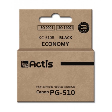 Actis KC-510R Ink (replacement for Canon PG-510- Standard- 12 ml- black)