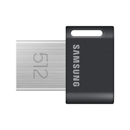 Samsung MUF-512AB unidade de memória USB 512 GB USB Type-A 3.2 Gen 1 (3.1 Gen 1) Preto, Aço inoxidável