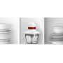 Bosch MMRP1000 processador elétrico de alimentos 0,8 l 400 W Vermelho, Transparente, Branco