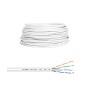 Vultech SC13002-50 cabo de rede Branco 50 m Cat5e U UTP (UTP)