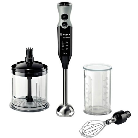 Bosch MSM67160 liquidificador Varinha mágica 750 W Preto, Cinzento