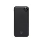 Powerbank VPB-P10BK con schermo LCD 10000 mAh USB e Type C QuickCharge 3.0 Nero