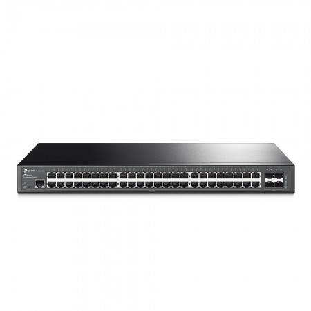 TP-Link JetStream TL-SG3452 switch de rede Gerido L2 Gigabit Ethernet (10 100 1000) 1U Preto