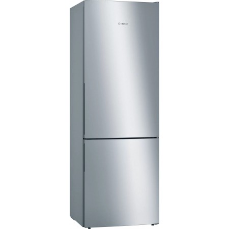 Bosch Serie 6 KGE49AICA frigorífico e congelador Independente 419 l C Aço inoxidável