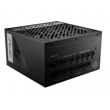 MSI MPG A1000G PCIE5 fonte de alimentação 1000 W 20+4 pin ATX ATX Preto