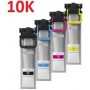 Magent Pigment para Epson C5210,C5215,C5290,C5710,C5790-10K