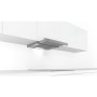 Bosch Serie 4 DFT63AC50 exaustor para cozinha Semi embutido (deslizante) Prateado 360 m³ h