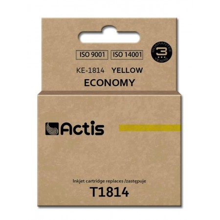 Actis KE-1814 Ink (replacement for Epson T1814- Standard- 15 ml- yellow)