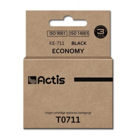 Actis KE-711 Ink (replacement for Epson T0711, T0891, T1001- Standard- 15 ml- black)