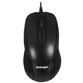 Activejet AMY-083 Mouse wired USB (optical- 1000 DPI- black) Activejet AMY-083 Mouse wired USB (optical- 1000 DPI- black)