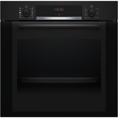 Bosch Serie 4 HQA334EB3 Forno con vapore Nero Classe A+