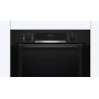 Bosch Serie 4 HQA334EB3 Forno con vapore Nero Classe A+