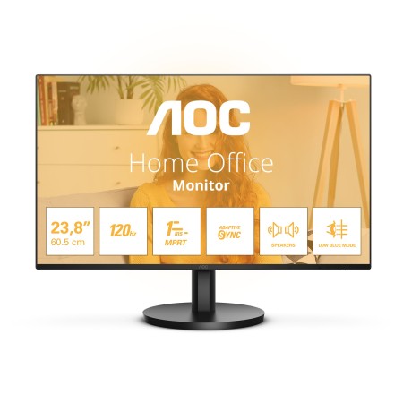 AOC B3 24B3QA2 monitor de ecrã 60,5 cm (23.8") 1920 x 1080 pixels Full HD LED Preto