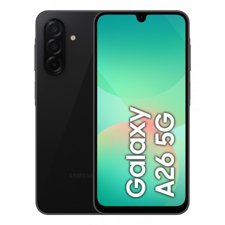 Samsung Galaxy A26 17 cm (6.7") Dual SIM Android 15 5G USB Type-C 6 GB 128 GB 5000 mAh Preto