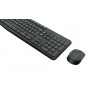 Logitech MK235 teclado Rato incluído Casa USB QWERTY Estados Unidos (Internacional) Cinzento