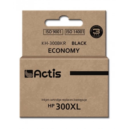 Actis KH-300BKR Ink (replacement for HP 300XL CC641EE- Standard- 15 ml- black)