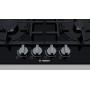 Bosch Serie 4 PNH6B6B90 placa Preto Embutido 60 cm Gás 4 zona(s)