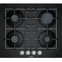 Bosch Serie 4 PNP6B6B90 placa Preto Embutido 60 cm Gás 4 zona(s)