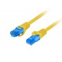 LANBERG PATCHCORD S/FTP CAT.6A 1.5M YELLOW LSZH