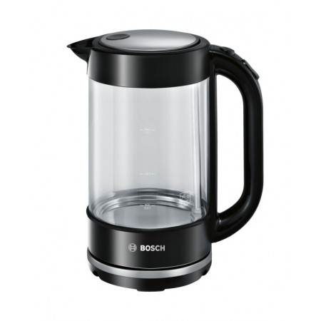 Bosch TWK70B03 chaleira elétrica 1,7 l 2400 W Preto, Transparente