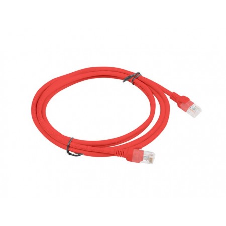 Lanberg PCU5-10CC-0200-R networking cable 2 m Cat5e U/UTP (UTP) Red