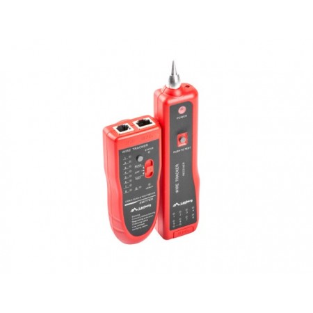 Lanberg NT-0501 network cable tester Black, Red