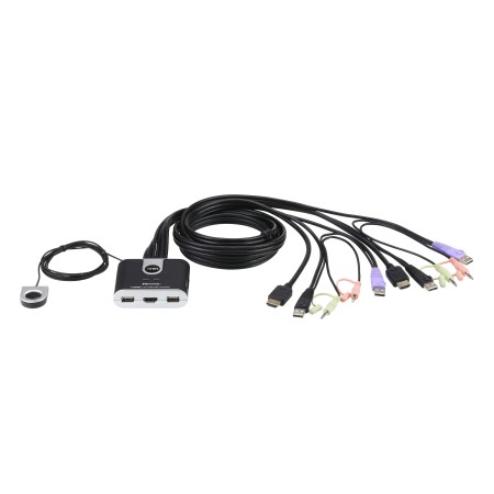ATEN CS692 switch per keyboard-video-mouse (kvm) Nero