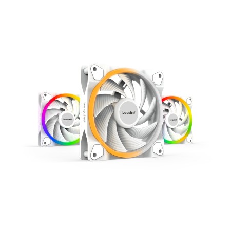 be quiet! Light Wings White | 120mm PWM high-speed Triple-Pack Caixa de computador Ventoinha 12 cm Branco 3 unidade(s)