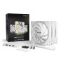 be quiet! Light Wings White | 140mm PWM high-speed Triple-Pack Caixa de computador Ventoinha 14 cm Branco 3 unidade(s)