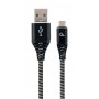 Cablexpert CC-USB2B-AMMBM-2M-BW USB cable USB 2.0 USB A Micro-USB B Black