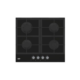 Beko HILG 642C5 SB gas hob Beko HILG 642C5 SB Preto Embutido 60 cm Gás 4 zona(s)