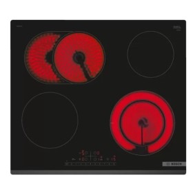 BOSCH CERAMIC HOB PKN631FP2E Bosch Serie 6 PKN631FP2E Preto Embutido Cerâmica 4 zona(s)