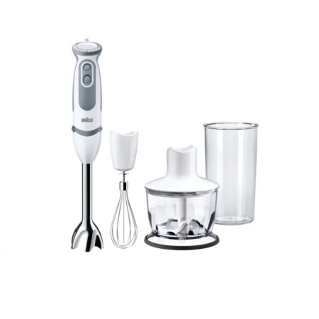 Braun MQ 5235 WH 0,5 l Liquidificadora 1000 W Cinzento, Branco