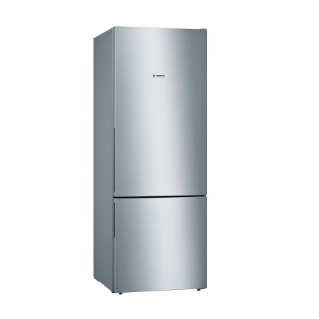 Bosch Serie 4 KGV58VLEAS frigorifero con congelatore Libera installazione 503 L E Acciaio inox
