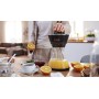 Bosch MCP72GPB spremiagrumi Plastica, Acciaio inox Nero, Trasparente