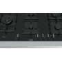 Bosch Serie 6 PPS9A6B90 placa Preto Embutido 90 cm Gás 5 zona(s)