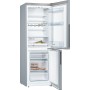 Bosch Serie 4 KGV33VLEA frigorífico e congelador Independente 289 l Aço inoxidável