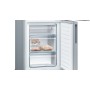 Bosch Serie 4 KGV33VLEA frigorífico e congelador Independente 289 l Aço inoxidável