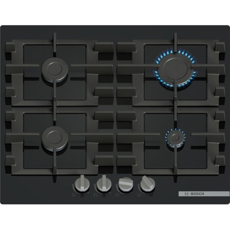 Bosch Serie 4 PNP6B6K40 placa Preto Embutido 59 cm Gás 4 zona(s)