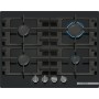 Bosch Serie 4 PNP6B6K40 placa Preto Embutido 59 cm Gás 4 zona(s)