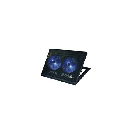 Vakoss LF-2463 laptop cooling pad 43.2 cm (17") Black