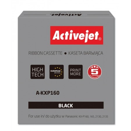 Activejet A-KXP160 Ink ribbon (replacement for Panasonic KXP160- Supreme- 3.000.000 characters- black)